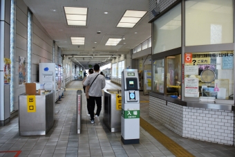 是政駅から武蔵境駅の乗車記録(乗りつぶし)写真