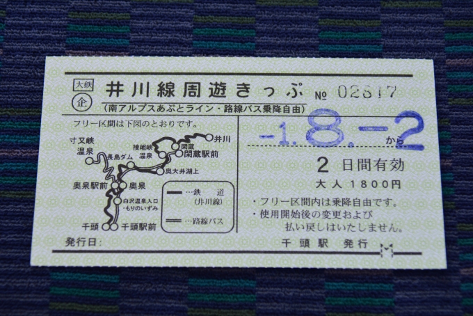 鉄道乗車記録の写真:きっぷ(8)        