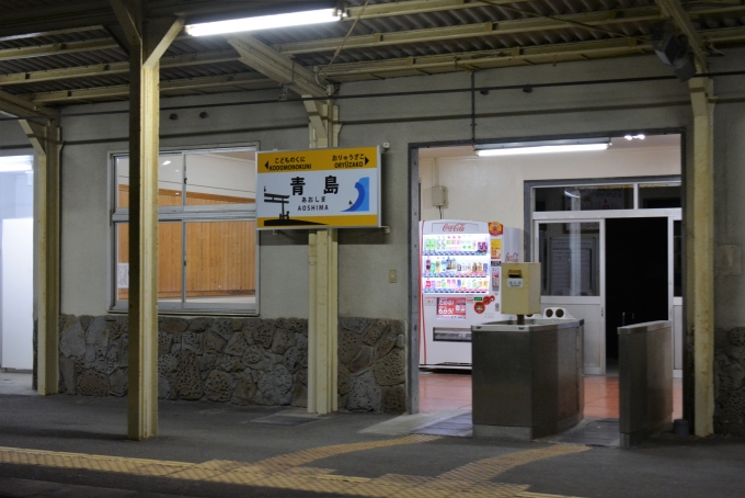 鉄道乗車記録の写真:駅舎・駅施設、様子(10)        「だいぶ終点に近づいたなって感じです。」