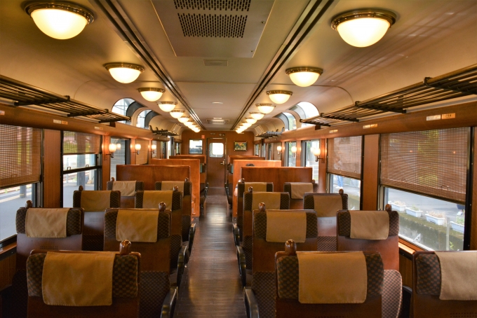 鉄道乗車記録の写真:列車・車両の様子(未乗車)(14)        「はやとの風車内」