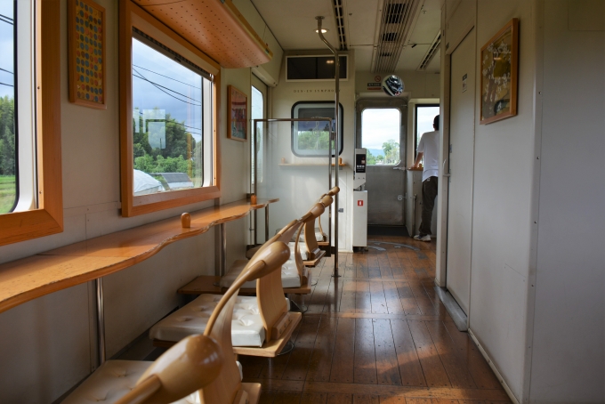 鉄道乗車記録の写真:車内設備、様子(29)        