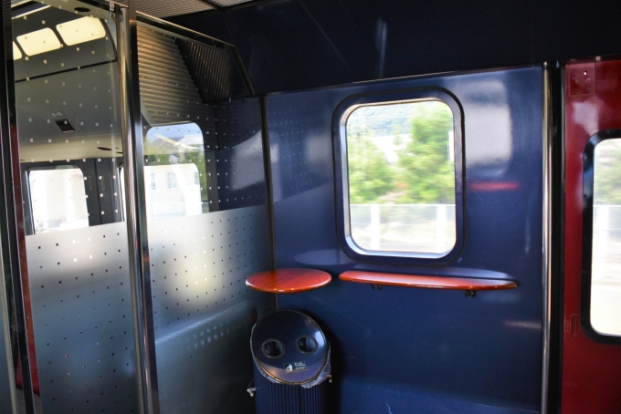 鉄道乗車記録の写真:車内設備、様子(13)        