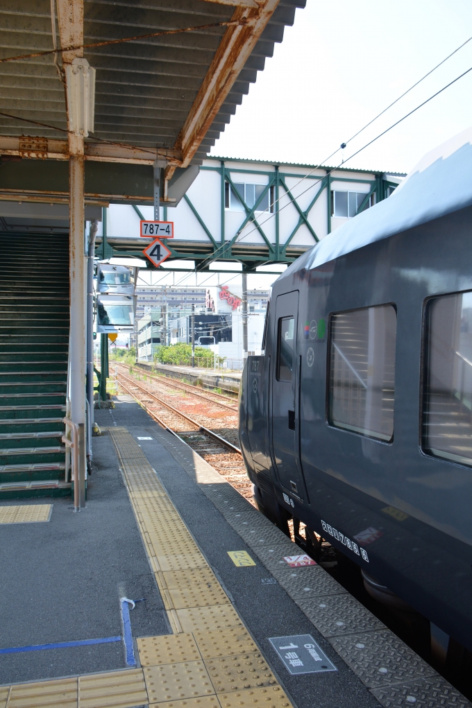 鉄道乗車記録の写真:駅舎・駅施設、様子(14)        「ここで降りたのは私ともう一人だけ。」