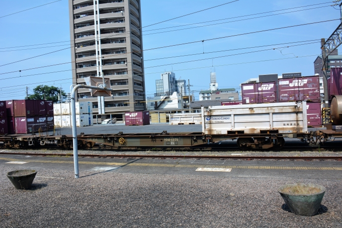 鉄道乗車記録の写真:車窓・風景(2)        「貨物駅にも興味はあります。」