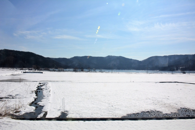 鉄道乗車記録の写真:車窓・風景(8)        「余呉湖」