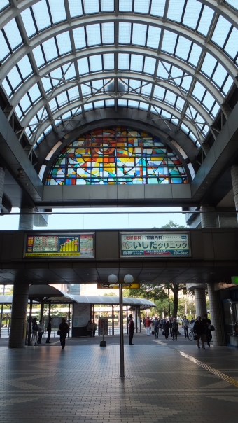 西神中央駅から新神戸駅の乗車記録(乗りつぶし)写真
