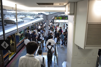 大阪駅から京都駅の乗車記録(乗りつぶし)写真