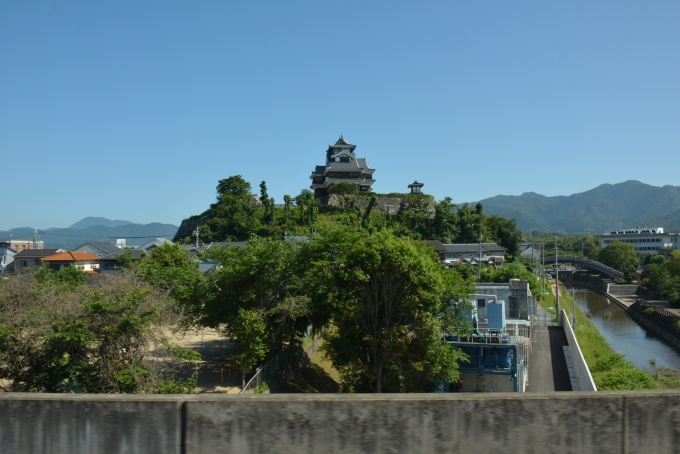 鉄道乗車記録の写真:車窓・風景(5)        「復元福知山城天守と櫓」