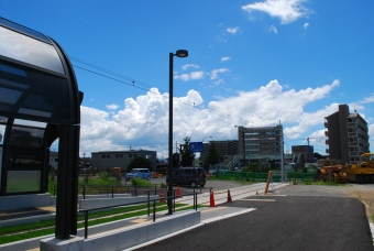 田崎橋停留場から熊本駅前停留場の乗車記録(乗りつぶし)写真