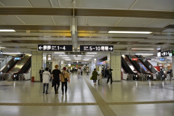 札幌駅から旭川駅の乗車記録(乗りつぶし)写真