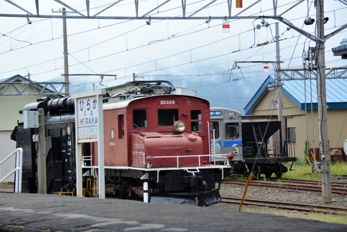 鉄道乗車記録の写真:列車・車両の様子(未乗車)(13)        「ED333は現役電気機関車」