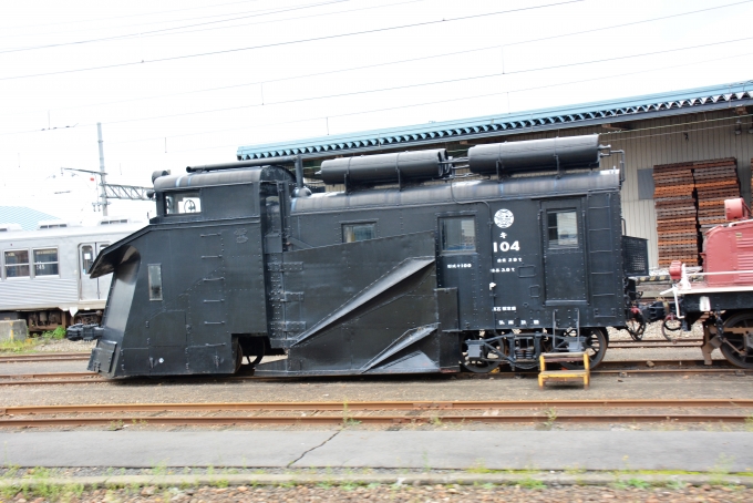 鉄道乗車記録の写真:列車・車両の様子(未乗車)(14)        「ラッセル車も当然現役

さすが雪国の私鉄だと思いました。」