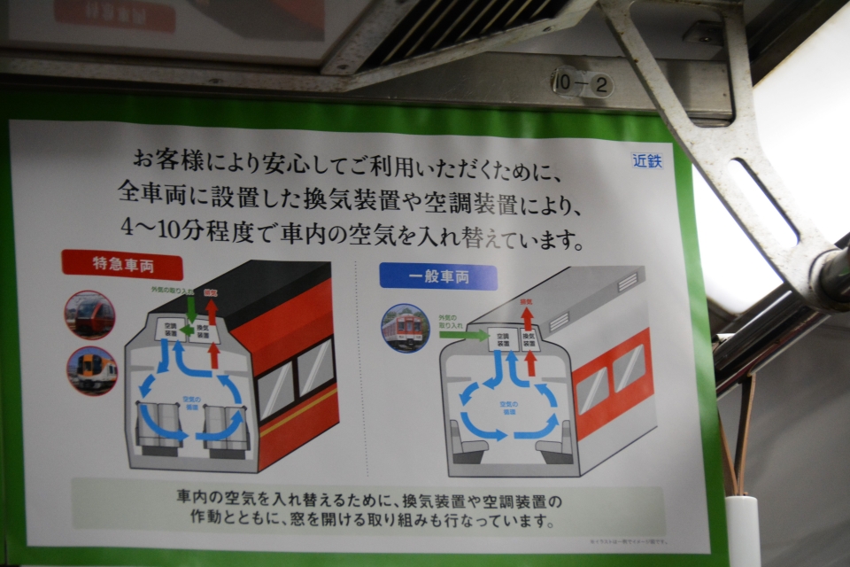 鉄レコ写真 4 車内設備 様子 乗車記録 乗りつぶし 大和八木駅から京都駅 21年04月14日 By 浮雲さん レイルラボ Raillab