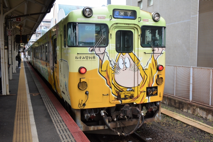 鉄道乗車記録の写真:列車・車両の様子(未乗車)(17)        「ねずみ男列車」