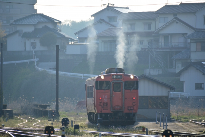 鉄道乗車記録の写真:列車・車両の様子(未乗車)(14)        「エンジン始動！！！」
