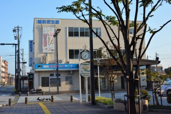 越前武生駅から田原町駅の乗車記録(乗りつぶし)写真