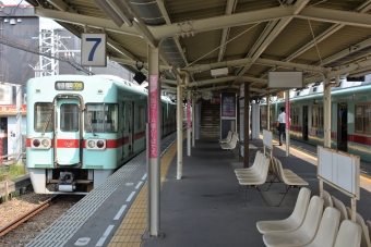 西鉄二日市駅から下大利駅の乗車記録(乗りつぶし)写真