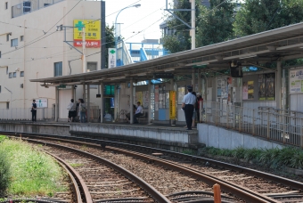 上町駅から三軒茶屋駅の乗車記録(乗りつぶし)写真