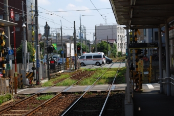 若林駅から上町駅の乗車記録(乗りつぶし)写真