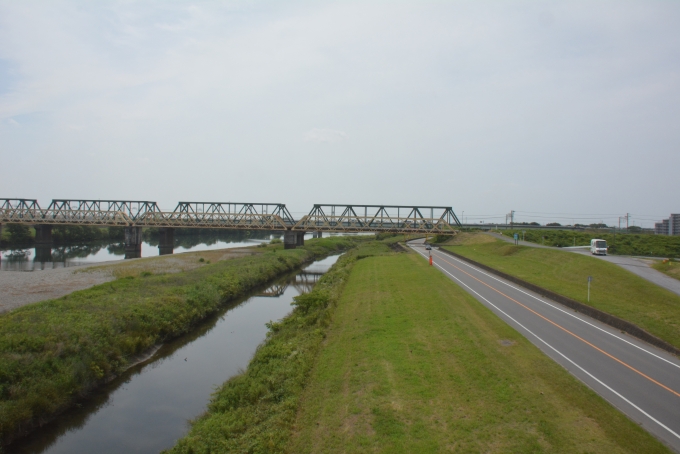 鉄道乗車記録の写真:車窓・風景(10)        「重文旧揖斐川鉄橋」
