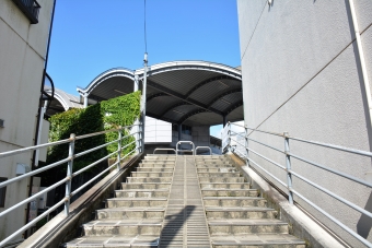 不動院前駅から大町駅の乗車記録(乗りつぶし)写真