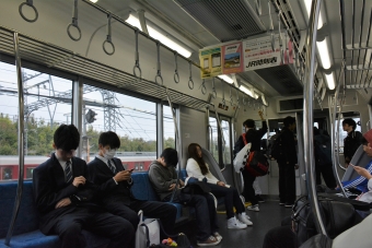 津駅から伊勢市駅の乗車記録(乗りつぶし)写真