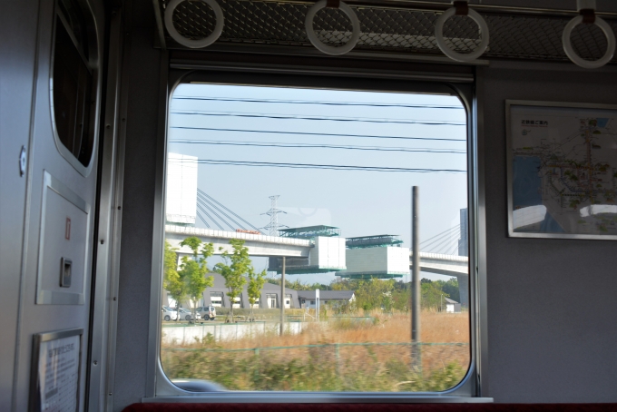 鉄道乗車記録の写真:車窓・風景(10)        「建設工事中だった新名神高速道路」