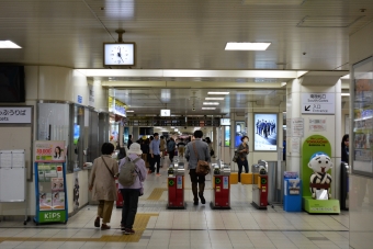 近鉄四日市駅から伊勢若松駅の乗車記録(乗りつぶし)写真
