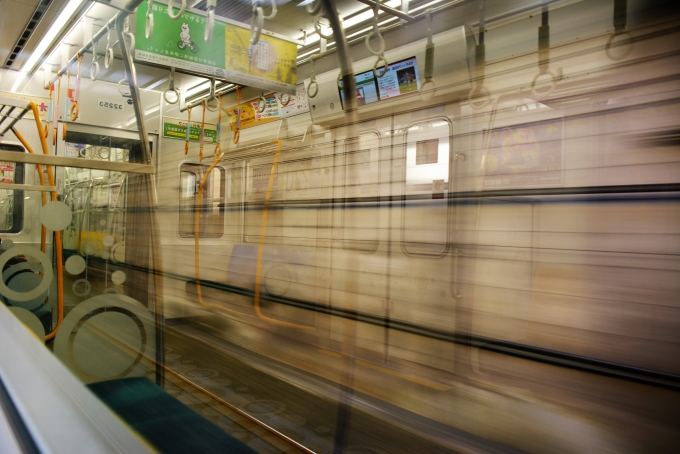 鉄道乗車記録の写真:車窓・風景(12)        「この駅間はほぼ全て勾配も急で長いトンネルです。」