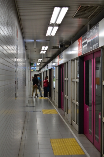 三条京阪駅から太秦天神川駅の乗車記録(乗りつぶし)写真