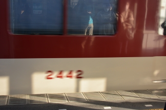 河内国分駅から鶴橋駅の乗車記録(乗りつぶし)写真