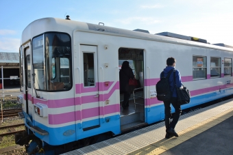 那珂湊駅から阿字ヶ浦駅の乗車記録(乗りつぶし)写真