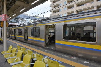 銚子駅から佐倉駅の乗車記録(乗りつぶし)写真