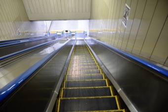 新日本橋駅から東京駅の乗車記録(乗りつぶし)写真