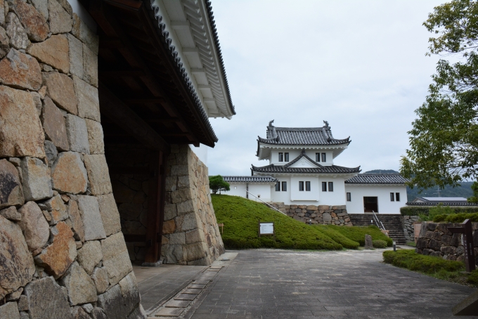 鉄道乗車記録の写真:旅の思い出(2)        「田辺城の復興櫓」