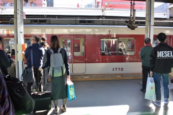 鶴橋駅から河内国分駅の乗車記録(乗りつぶし)写真