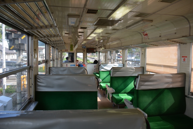 鉄道乗車記録の写真:車内設備、様子(31)        「乗客は私一人だけになりました。」