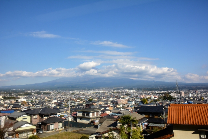 鉄道乗車記録の写真:車窓・風景(18)        「残念ながら富士山見えず」
