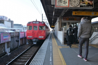 豊田市駅から三河知立駅の乗車記録(乗りつぶし)写真