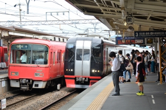 笠松駅から知立駅の乗車記録(乗りつぶし)写真