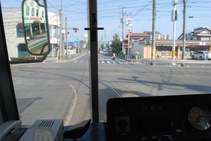 鉄道乗車記録の写真:車窓・風景(14)        「日本一回転半径が小さいカーブ」