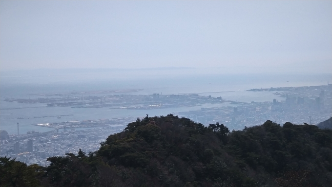 鉄道乗車記録の写真:旅の思い出(2)        「神戸港俯瞰」