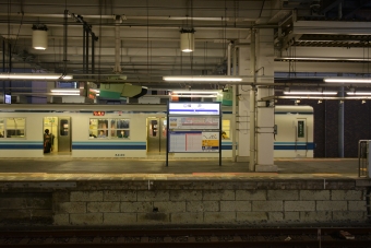 坂戸駅から川越駅の乗車記録(乗りつぶし)写真