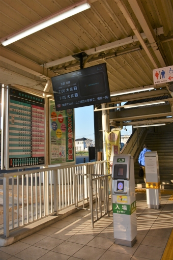 内宿駅から鉄道博物館駅:鉄道乗車記録の写真