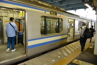 君津駅から五井駅の乗車記録(乗りつぶし)写真