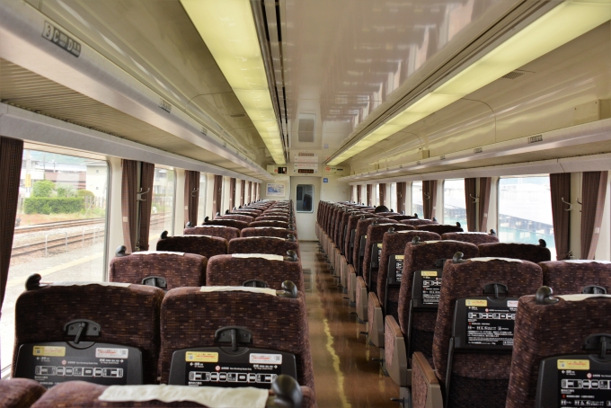 鉄道乗車記録の写真:車内設備、様子(10)     