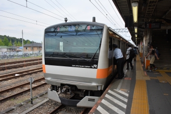 高尾駅から神田駅の乗車記録(乗りつぶし)写真