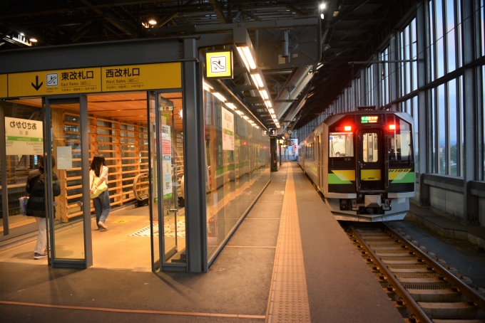 鉄道乗車記録の写真:駅舎・駅施設、様子(14)        