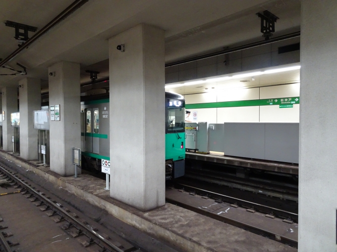 鉄道乗車記録の写真:列車・車両の様子(未乗車)(12)        「名谷行」