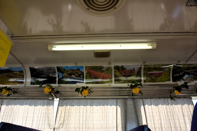 鉄道乗車記録の写真:車内設備、様子(13)        